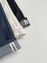 ［minirobe］Non-Fade Denim Pants