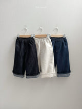 ［minirobe］Non-Fade Denim Pants