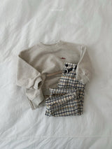 ［minirobe］Asymmetric Sweatshirt