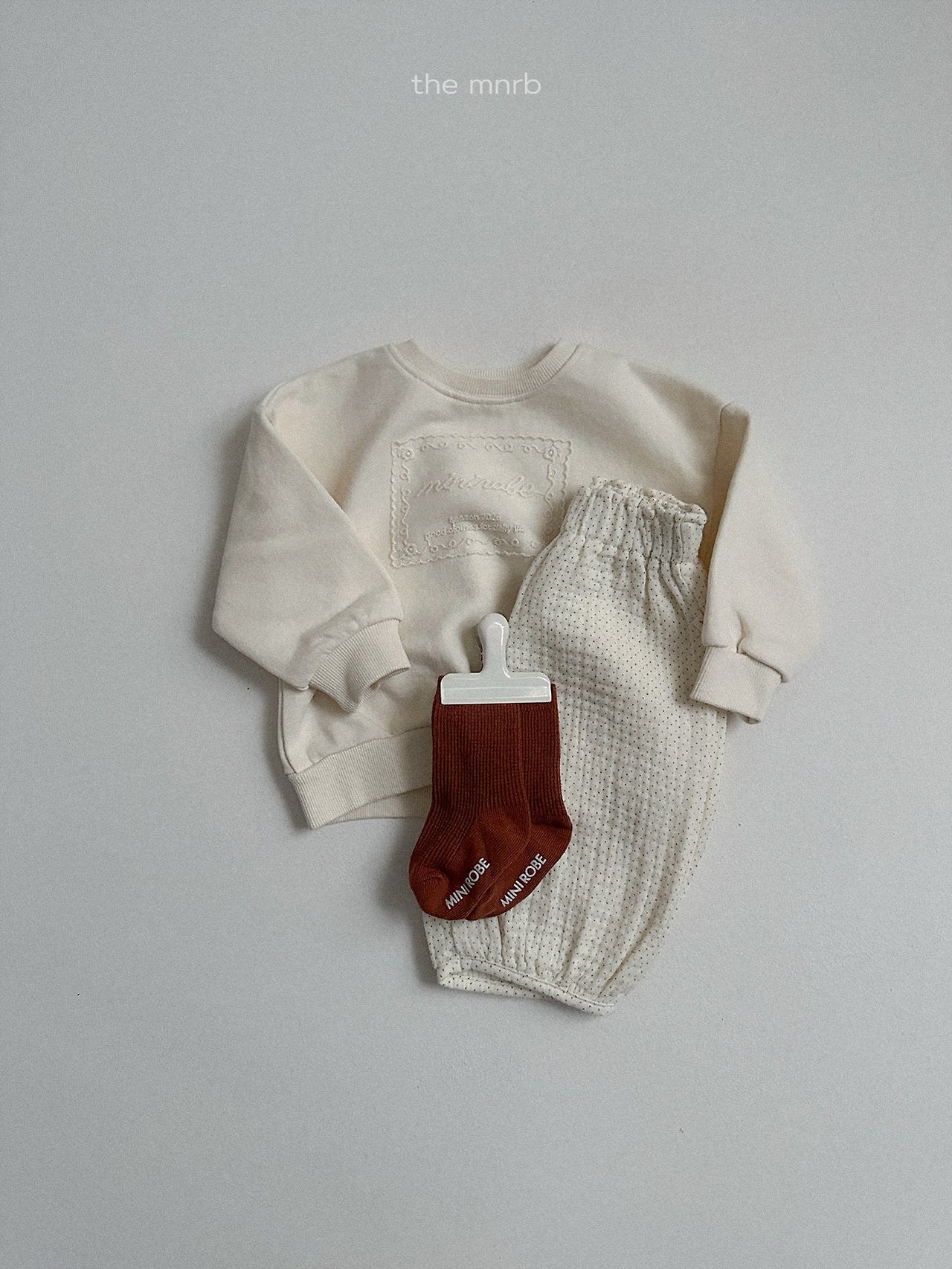 ［minirobe］Tong Tong Jogger Pants
