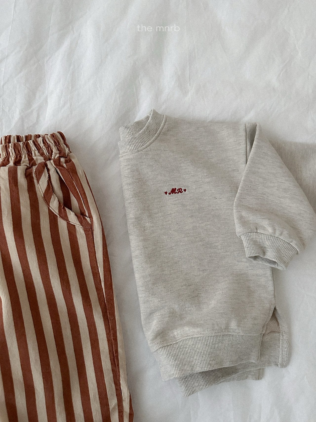［minirobe］Kindo Stripe Pants