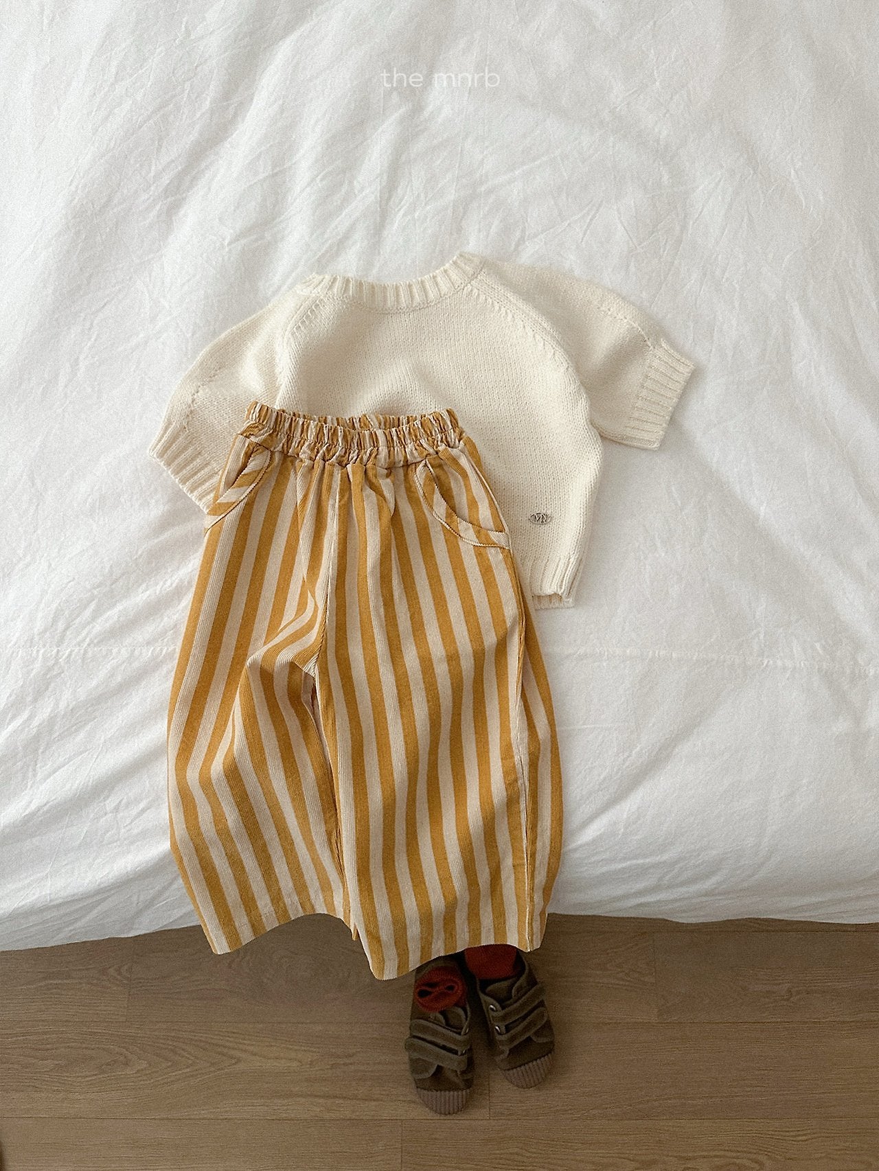 ［minirobe］Kindo Stripe Pants