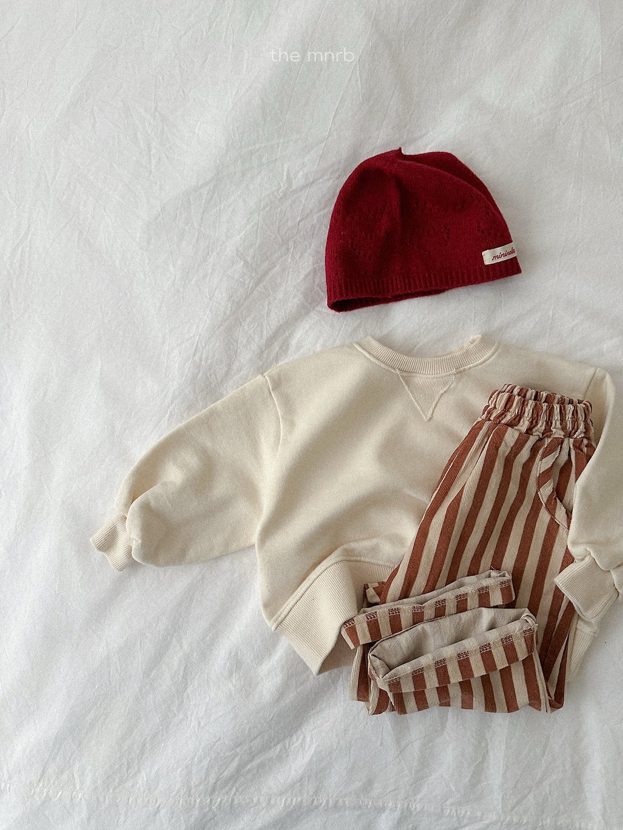 ［minirobe］Kindo Stripe Pants