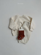 ［minirobe］Lace Sweatshirt