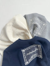［minirobe］Lace Sweatshirt