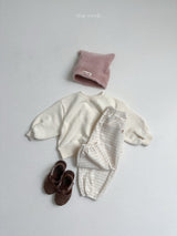 ［minirobe］Day Stripe Jogger Pants