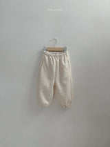 ［minirobe］Day Stripe Jogger Pants