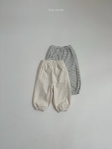 ［minirobe］Day Stripe Jogger Pants