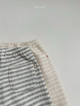 ［minirobe］Day Stripe Jogger Pants