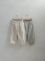 ［minirobe］Day Stripe Jogger Pants