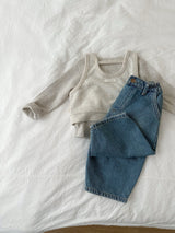 ［minirobe］Little Denim Pants