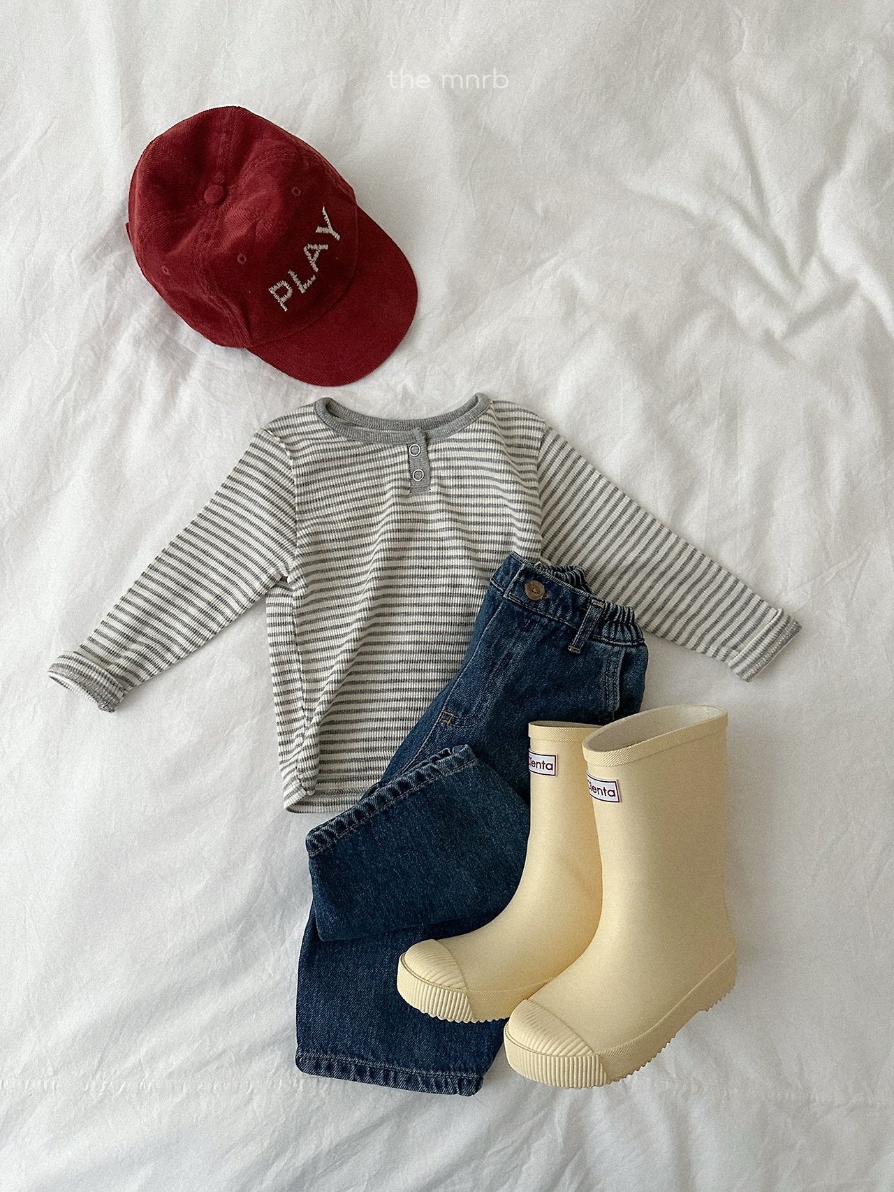 ［minirobe］Little Denim Pants