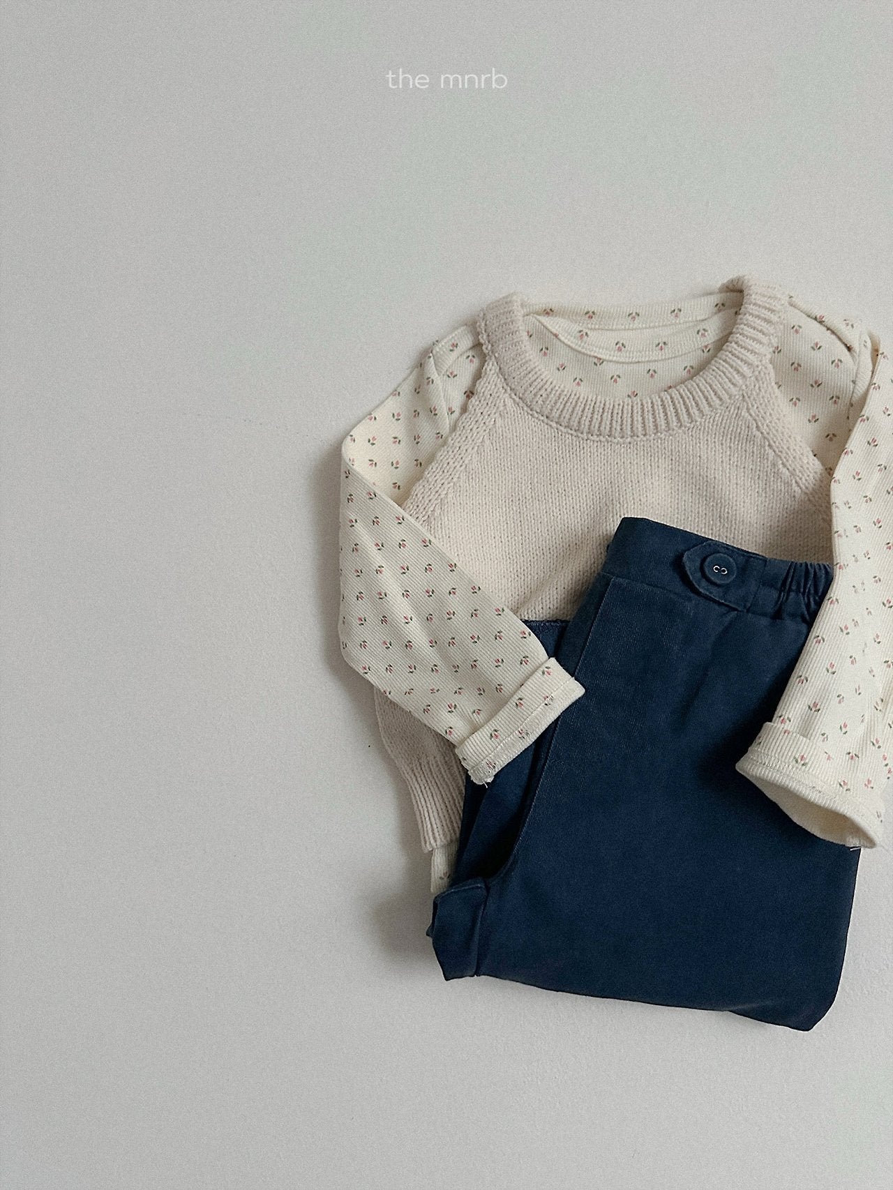 ［minirobe］Halter Neck Knit