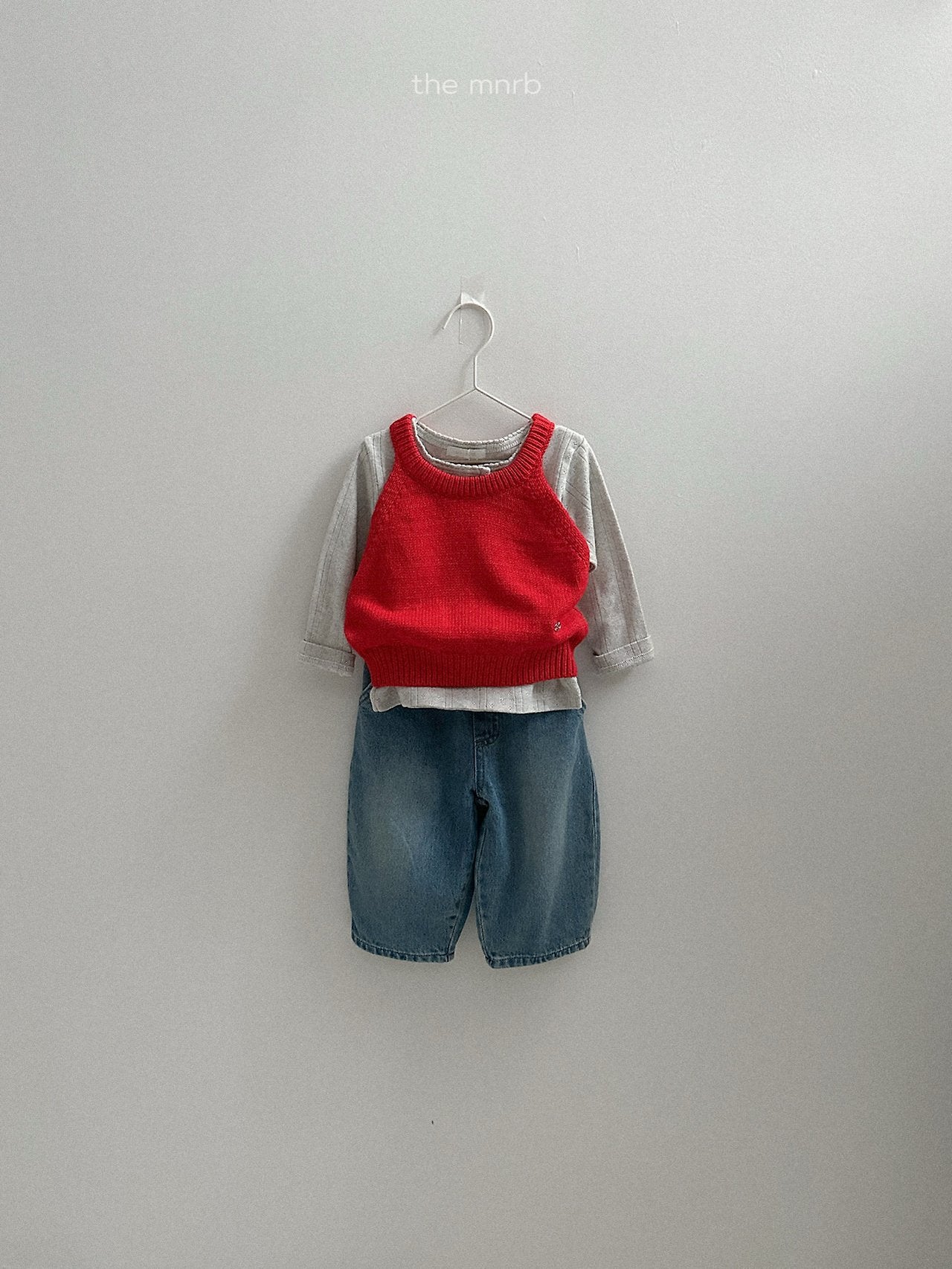 ［minirobe］Halter Neck Knit