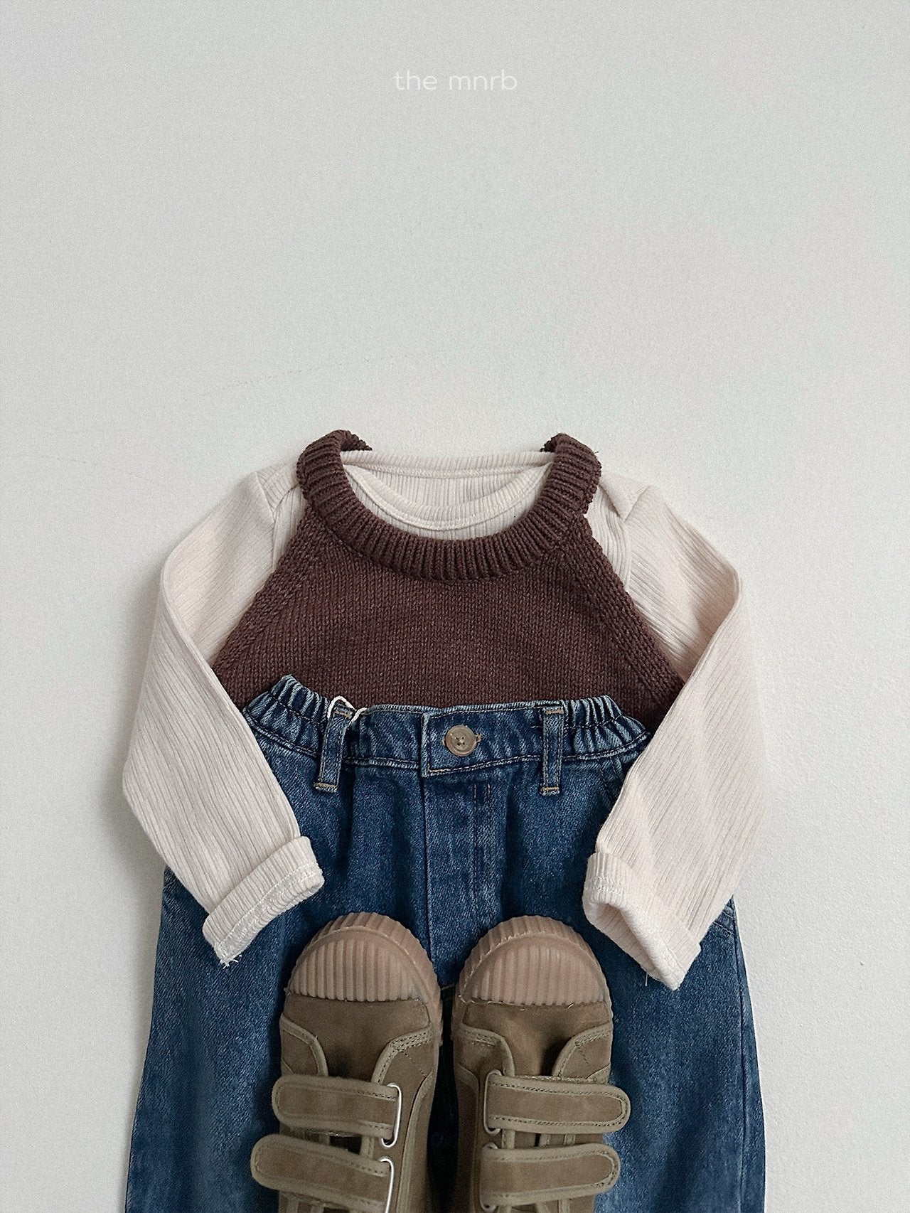 ［minirobe］Halter Neck Knit