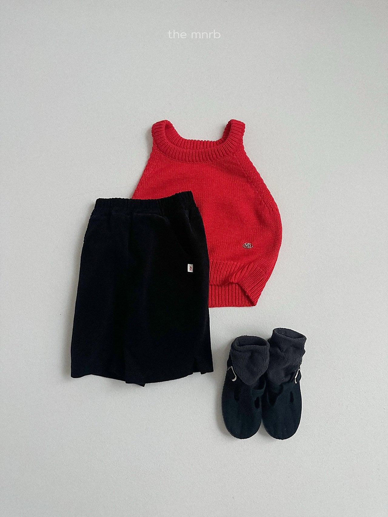 ［minirobe］Halter Neck Knit