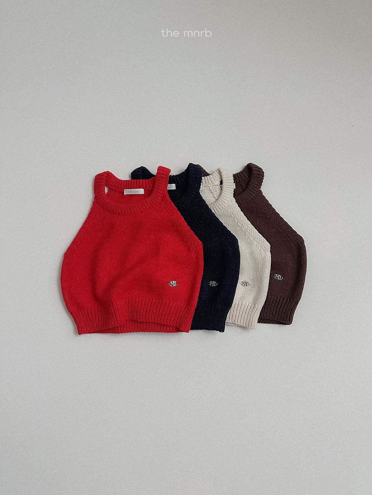 ［minirobe］Halter Neck Knit