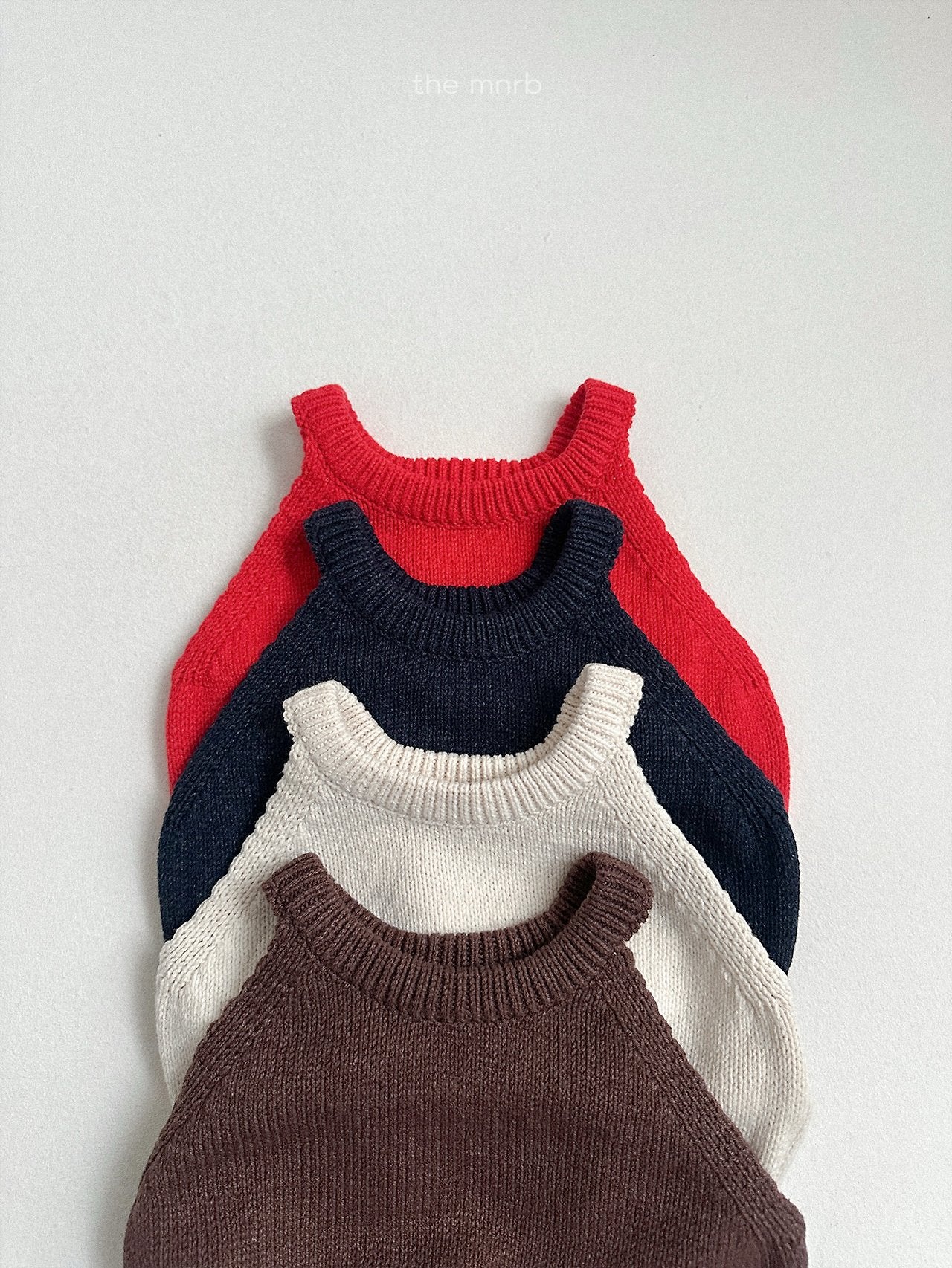 ［minirobe］Halter Neck Knit