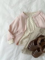 ［minirobe］Tulip Rib Tee