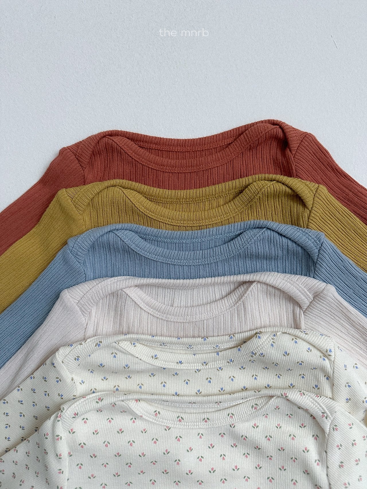 ［minirobe］Tulip Rib Tee