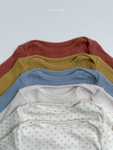 ［minirobe］Tulip Rib Tee