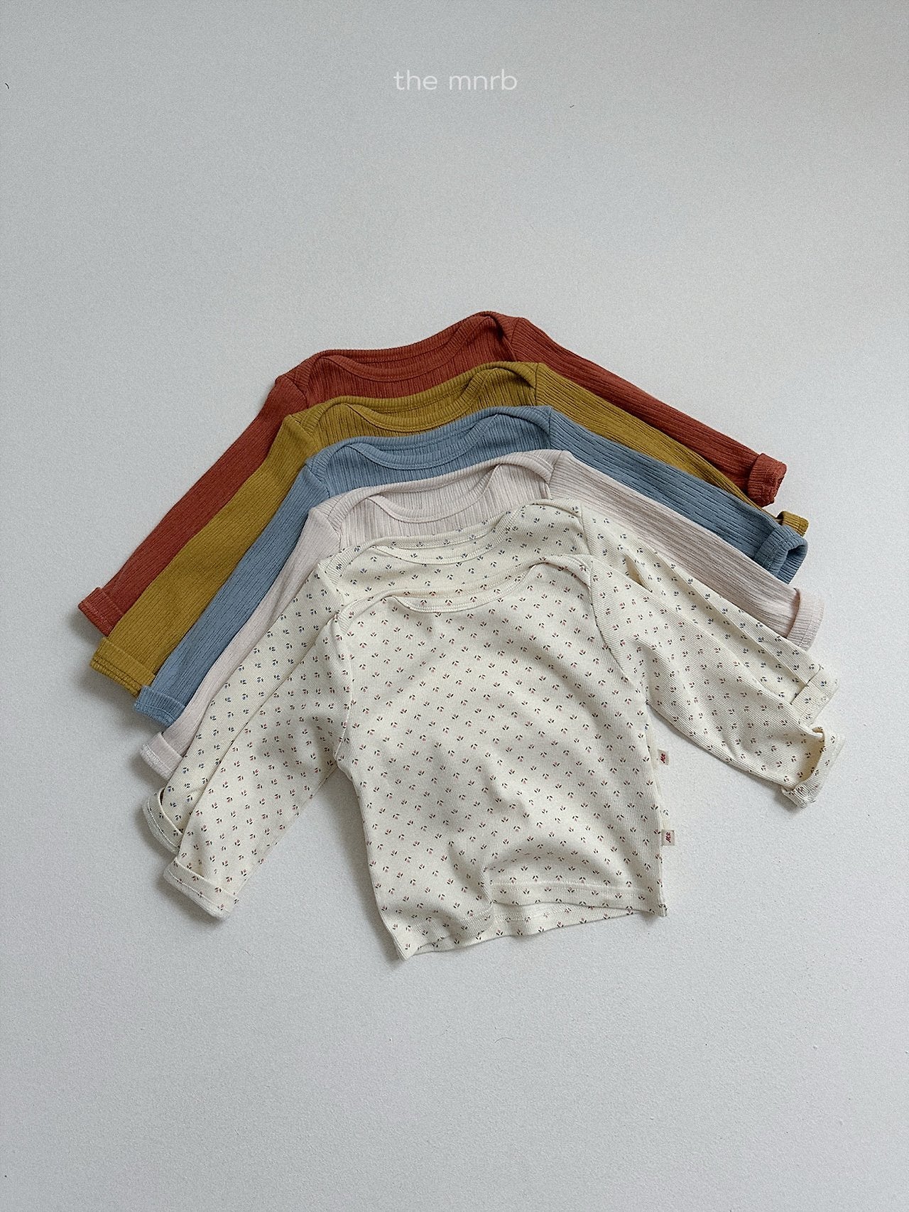 ［minirobe］Tulip Rib Tee
