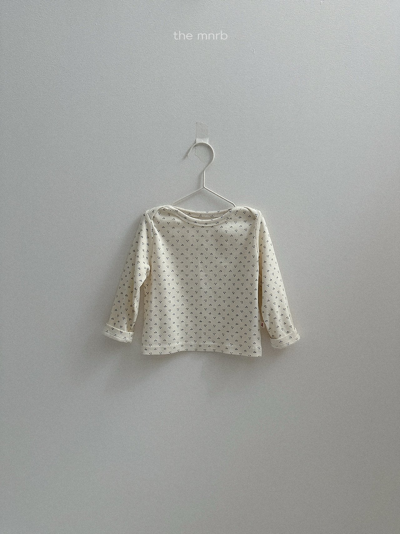 ［minirobe］Tulip Rib Tee