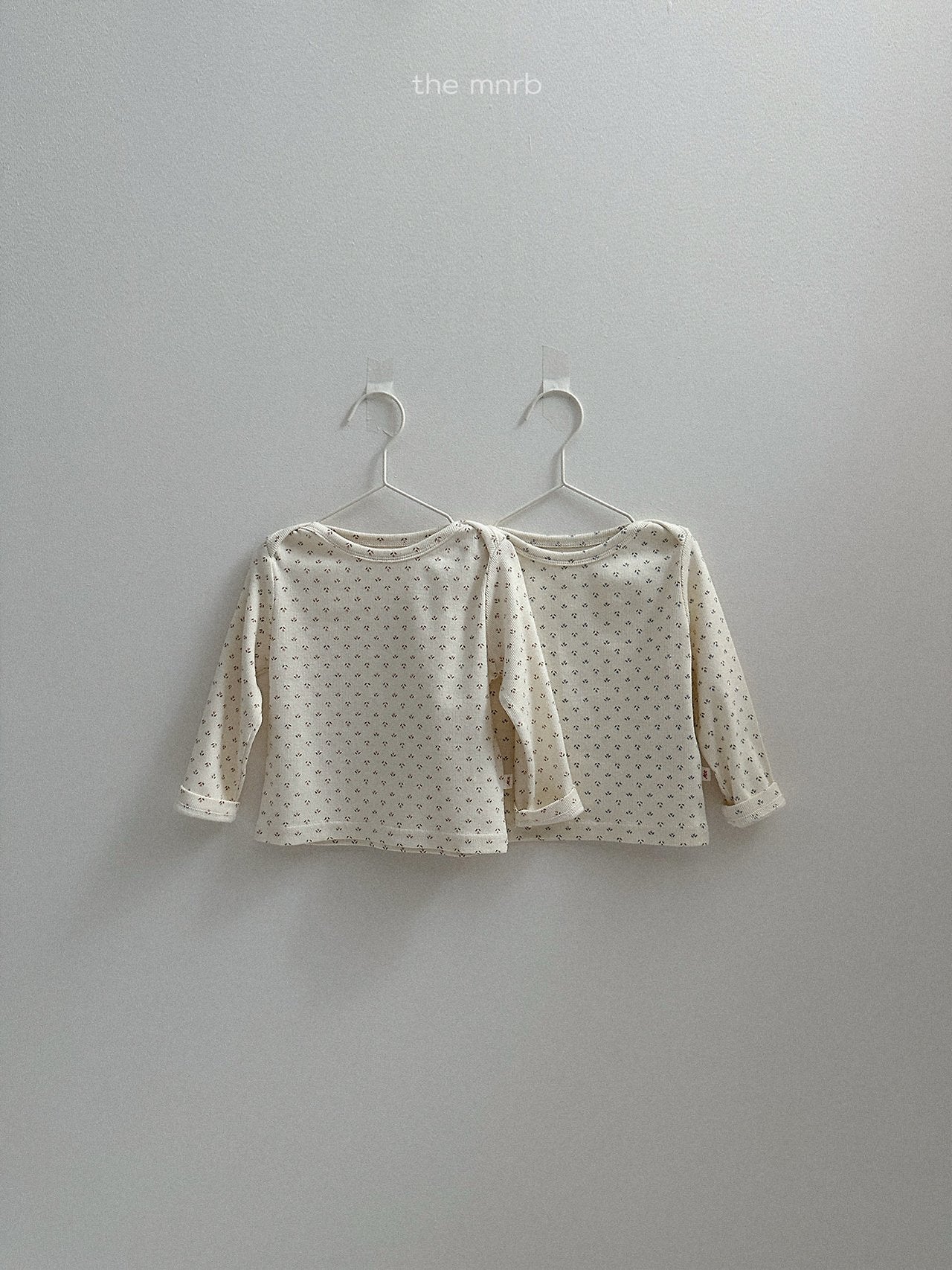［minirobe］Tulip Rib Tee