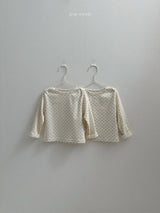 ［minirobe］Tulip Rib Tee