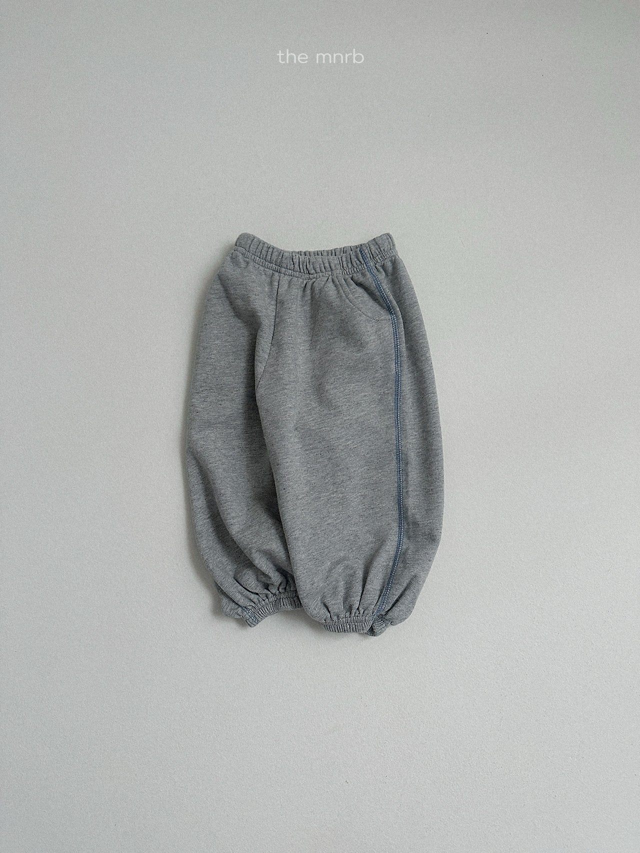 ［minirobe］Contrast Trim Jogger Pants