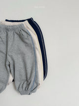 ［minirobe］Contrast Trim Jogger Pants