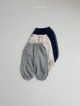 ［minirobe］Contrast Trim Jogger Pants