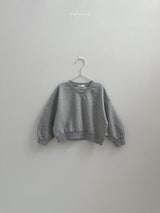 ［minirobe］Low V Neck Sweatshirt