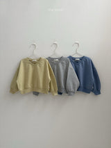 ［minirobe］Low V Neck Sweatshirt