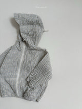 ［minirobe］String Hood Jumper