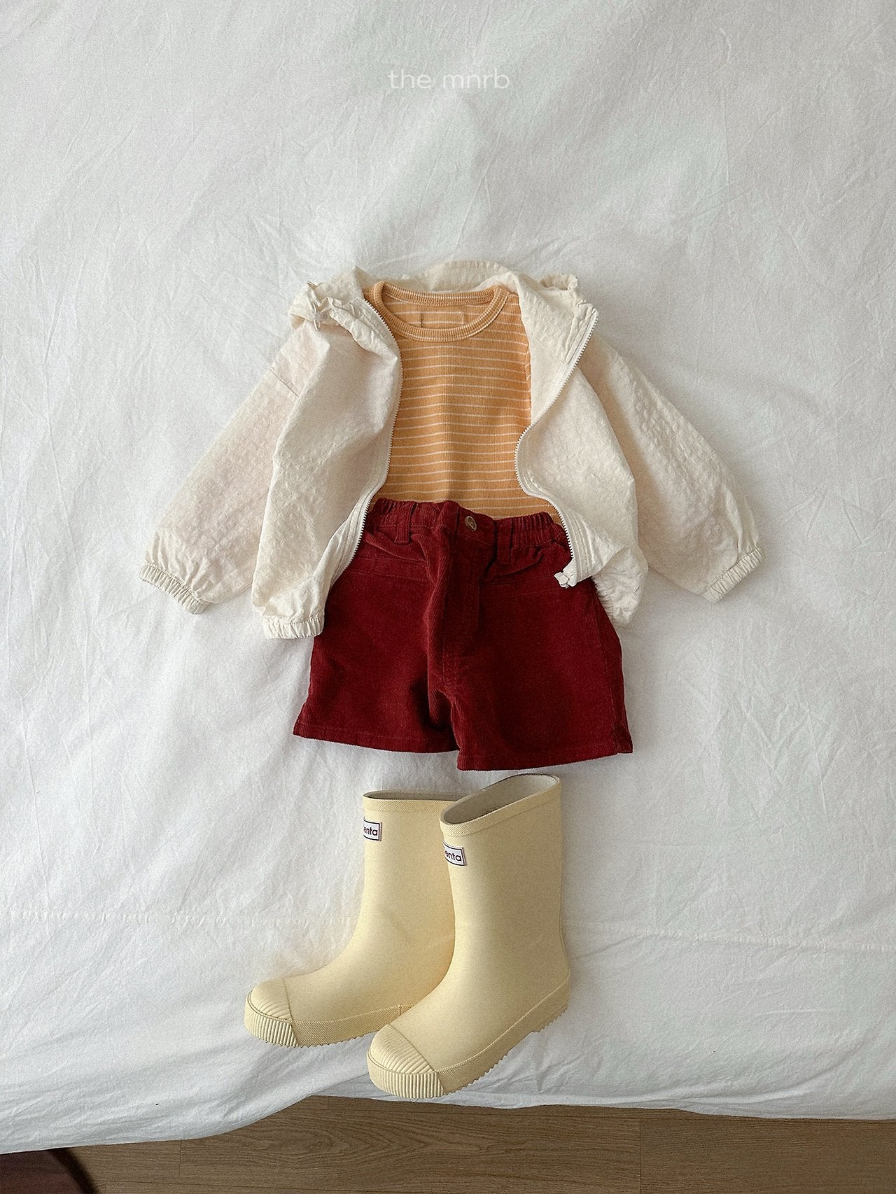 ［minirobe］String Hood Jumper
