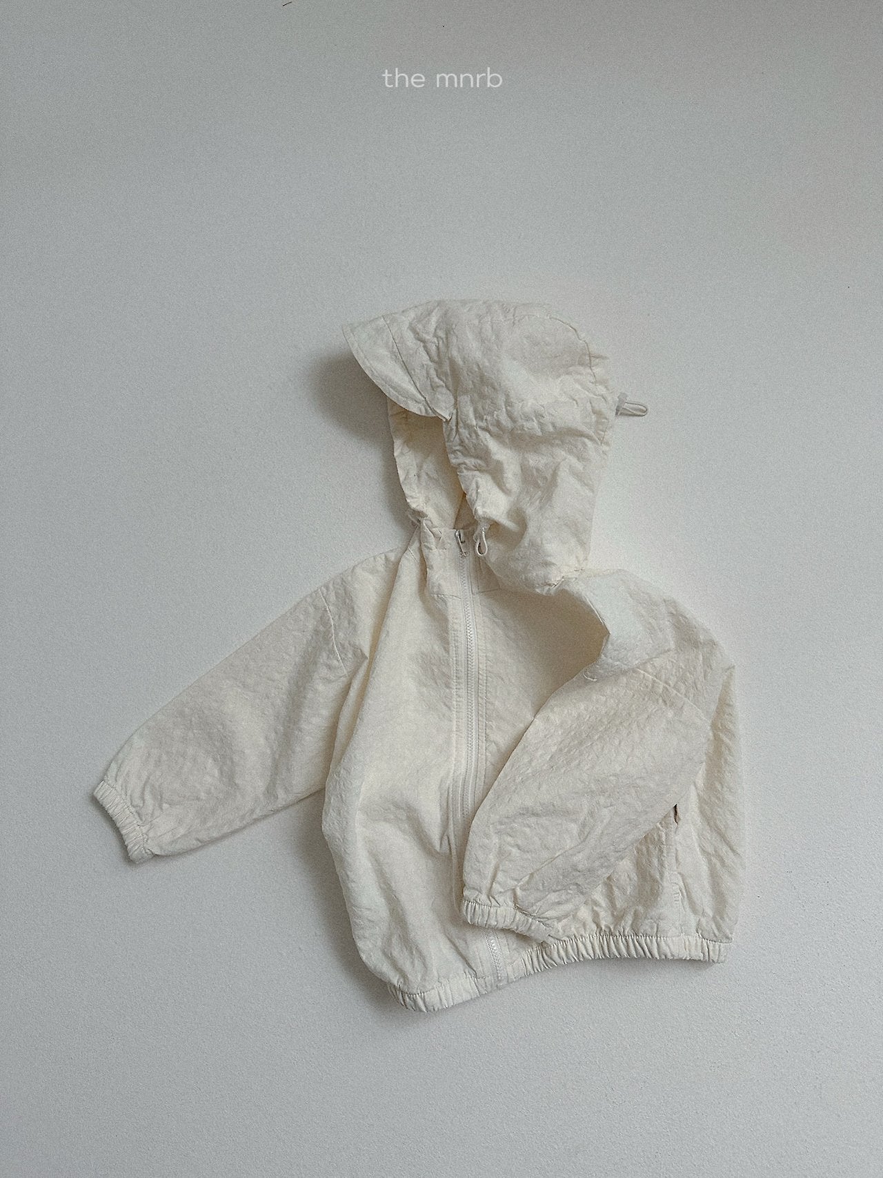［minirobe］String Hood Jumper