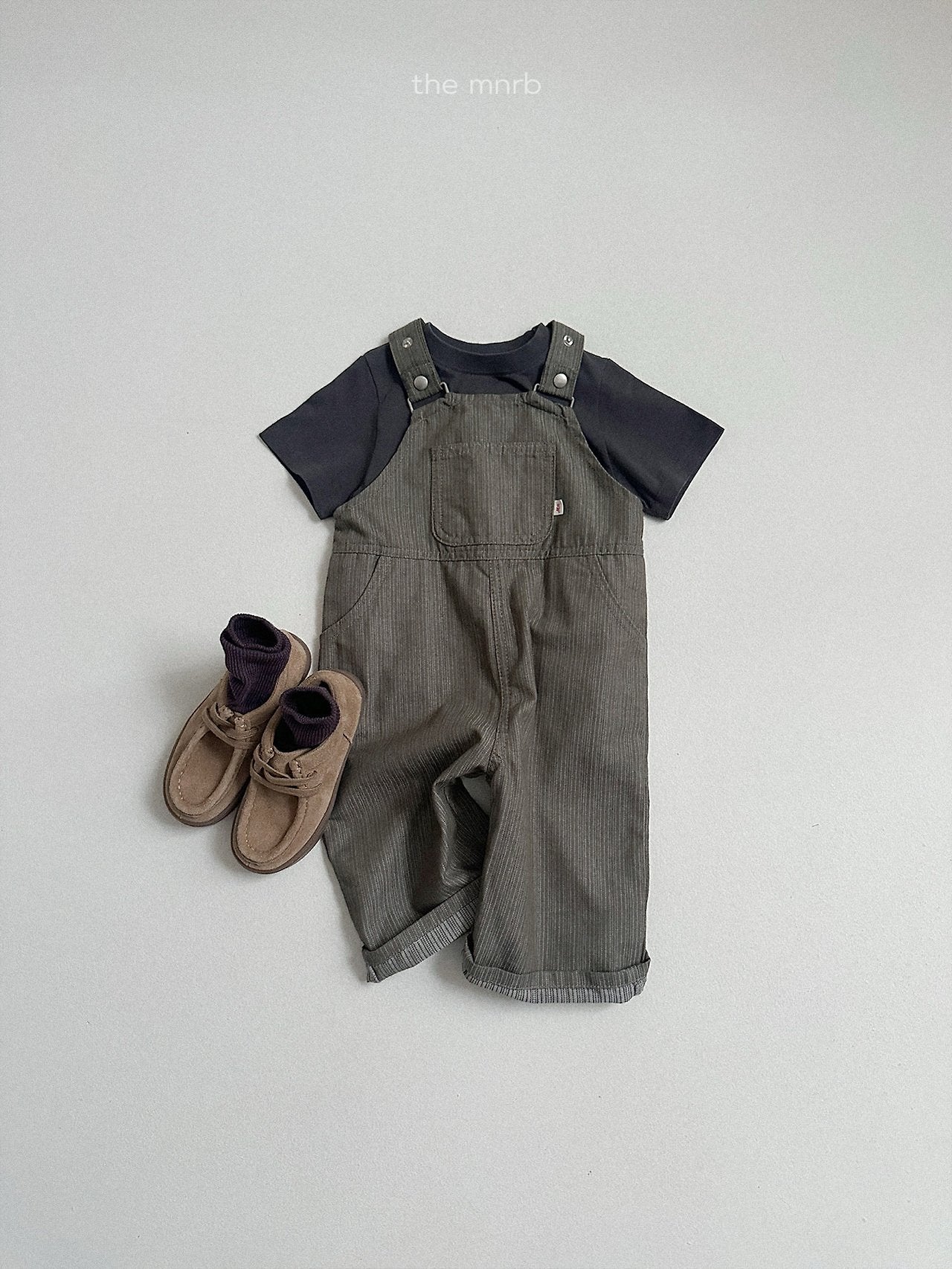 ［minirobe］Urban Logo Short Sleve Tee
