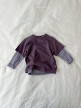 ［minirobe］Urban Logo Short Sleve Tee