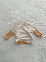 ［minirobe］Urban Logo Short Sleve Tee