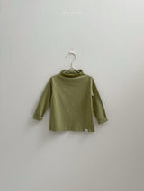 ［minirobe］Blossom Half Turtleneck Tee