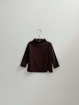 ［minirobe］Blossom Half Turtleneck Tee