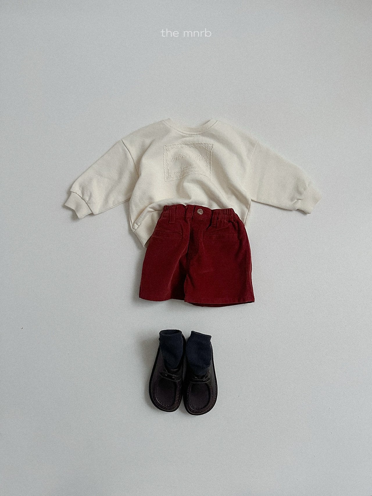 ［minirobe］Corduroy Short Pants