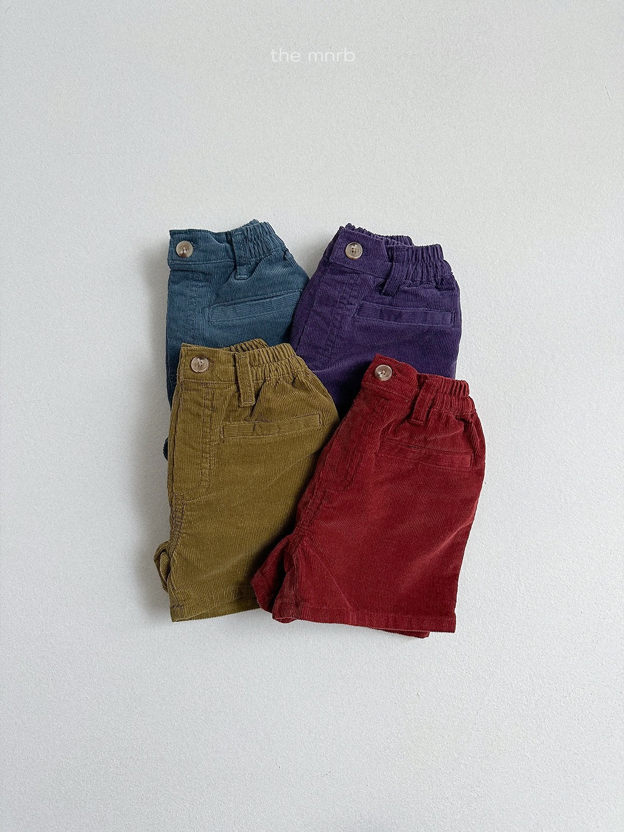 ［minirobe］Corduroy Short Pants
