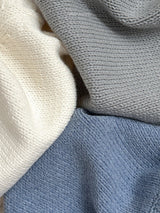 ［minirobe］Emblem 3/4 Sleeve Knit
