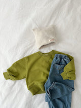 ［minirobe］Bubble Sweatshirt