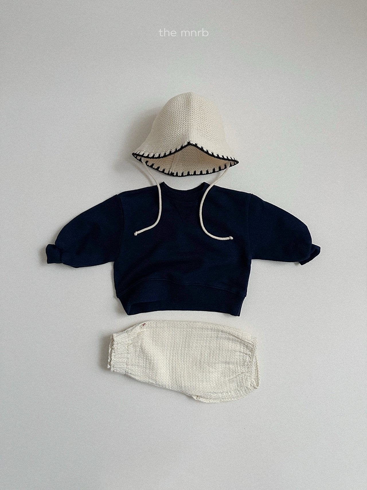 ［minirobe］Bubble Sweatshirt