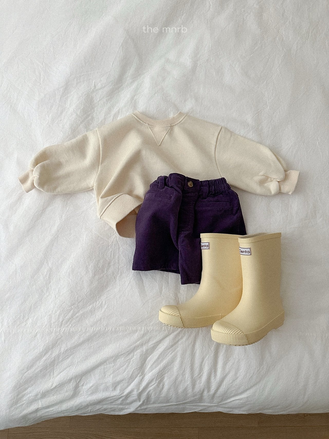［minirobe］Bubble Sweatshirt
