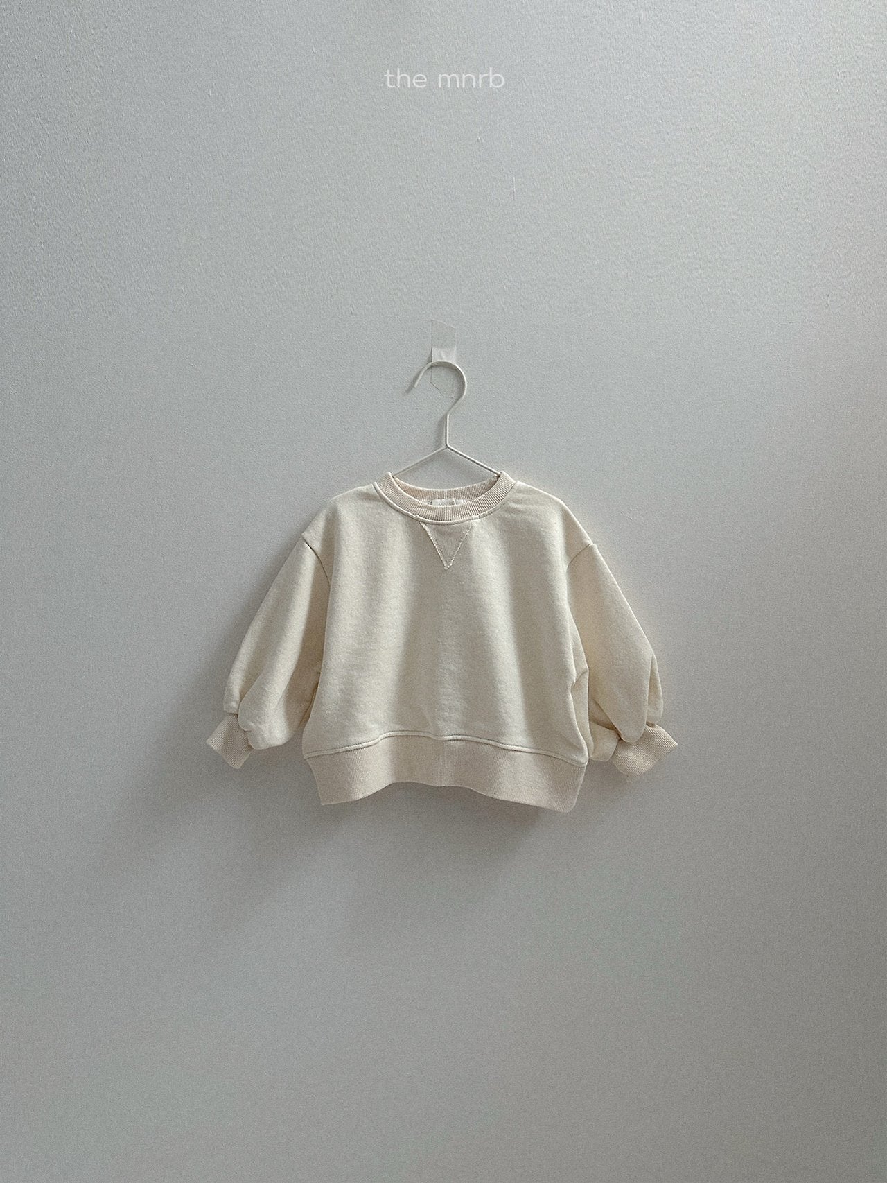 ［minirobe］Bubble Sweatshirt