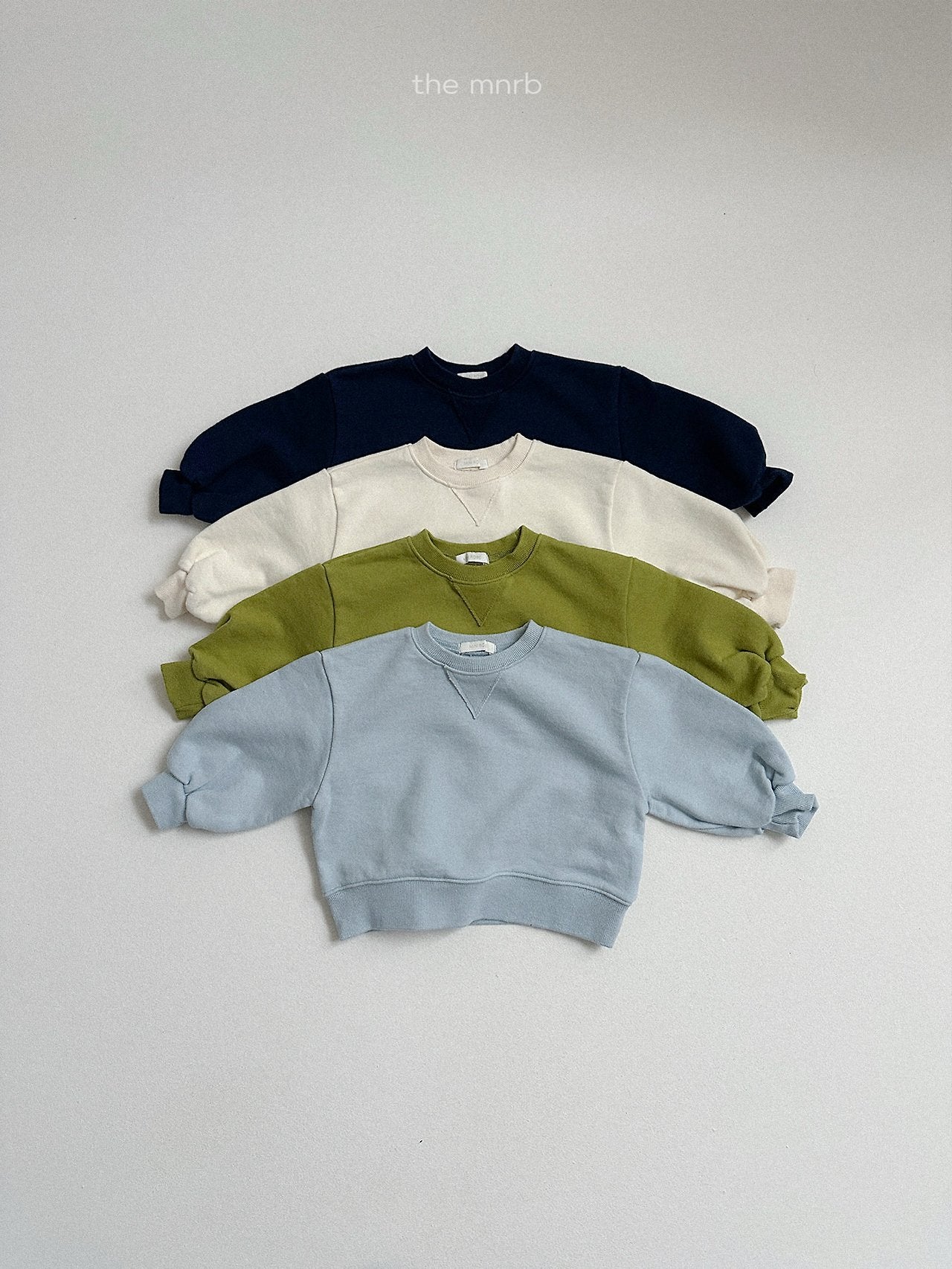 ［minirobe］Bubble Sweatshirt